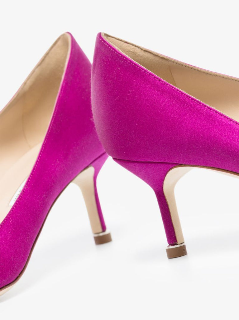 Pink Hangisi 50 Satin Pumps