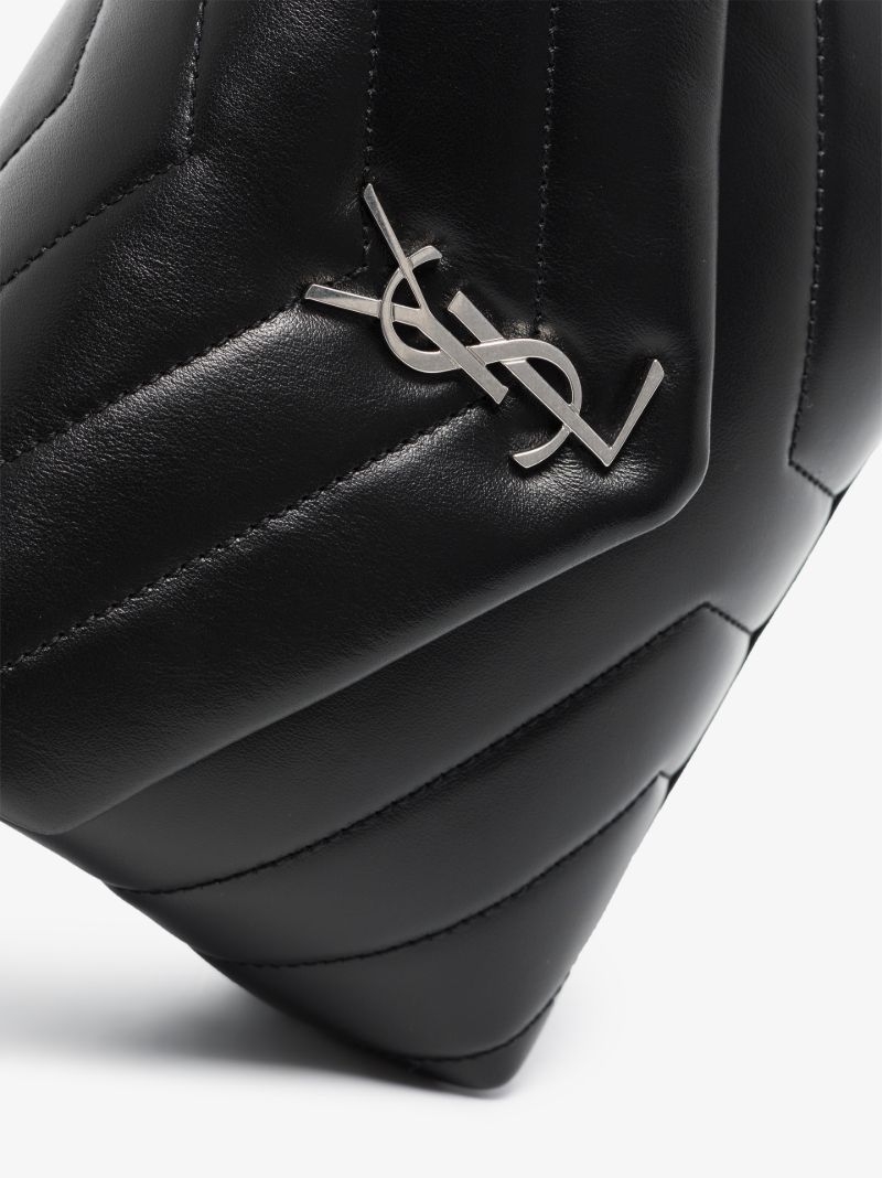 Black Loulou Toy Leather Shoulder Bag