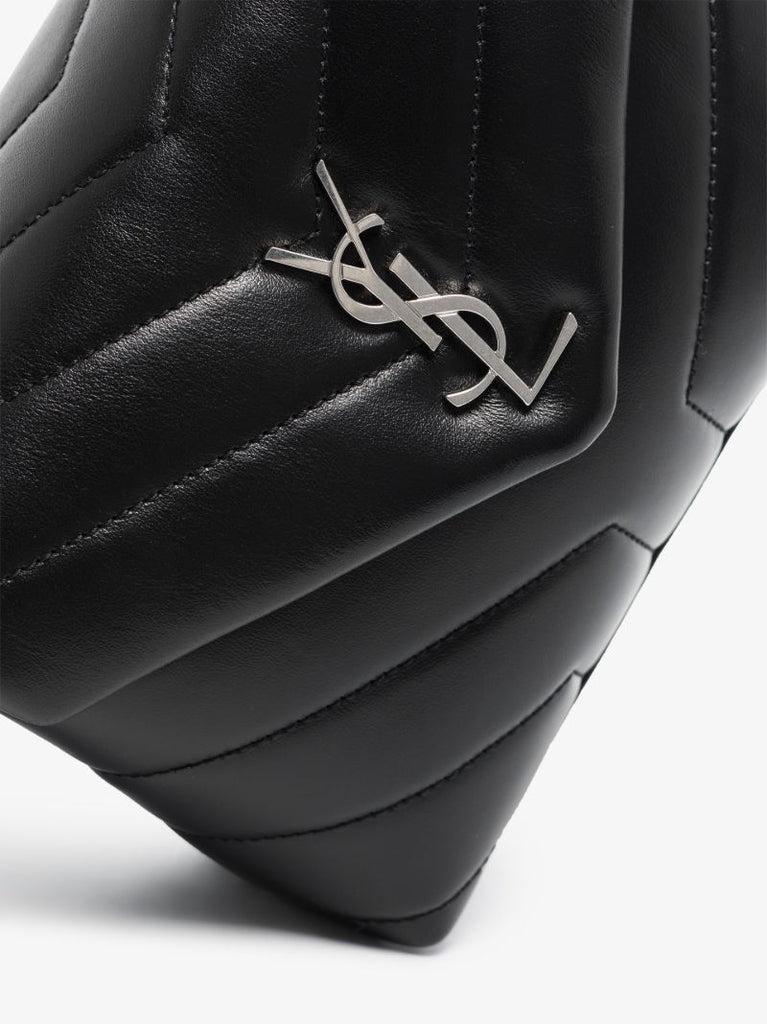 Black Loulou Toy Leather Shoulder Bag