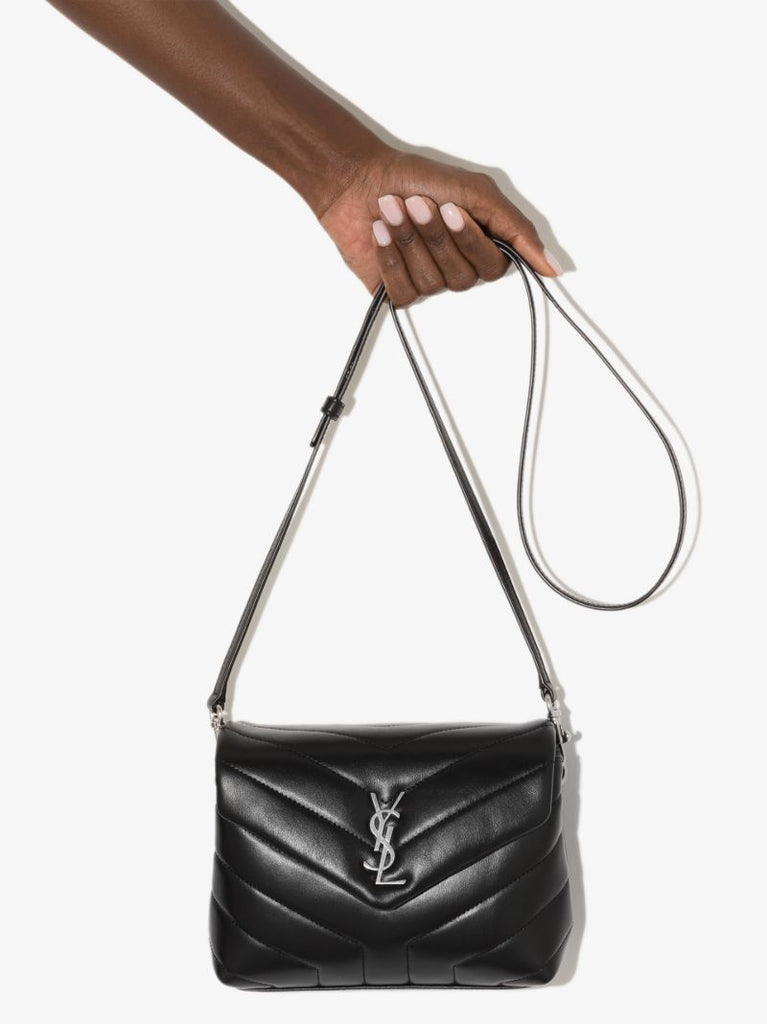 Black Loulou Toy Leather Shoulder Bag