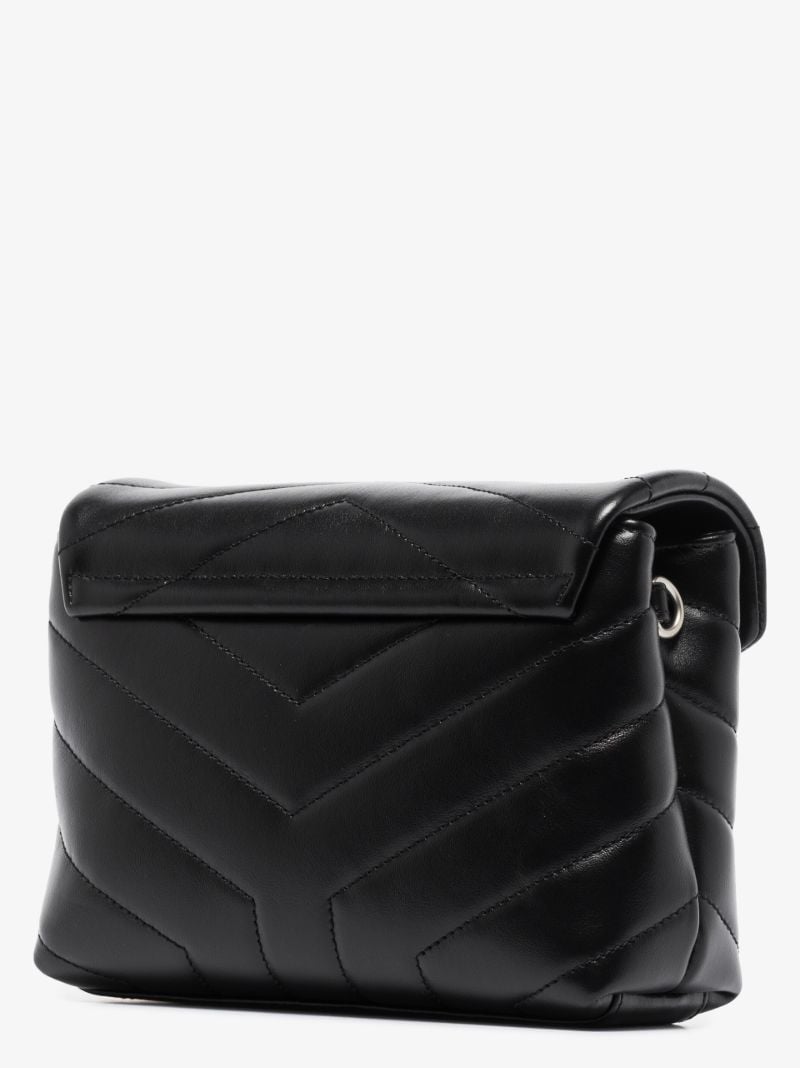 Black Loulou Toy Leather Shoulder Bag