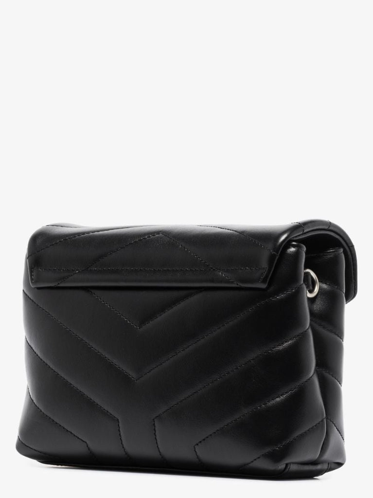 Black Loulou Toy Leather Shoulder Bag