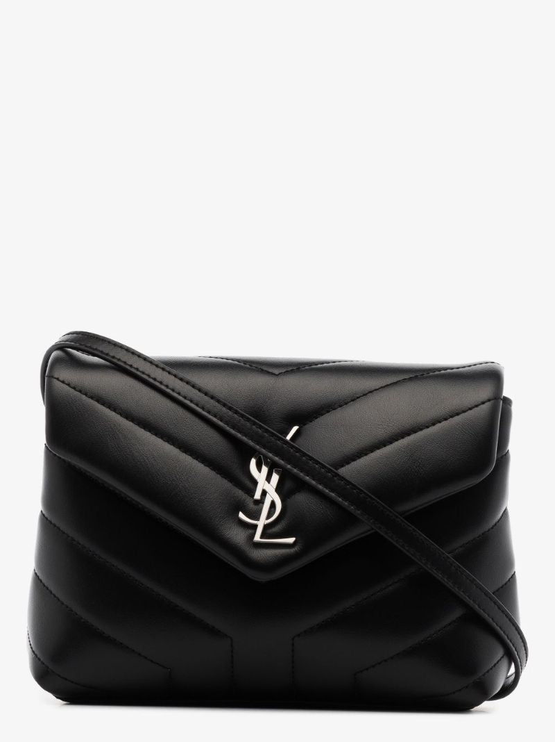Black Loulou Toy Leather Shoulder Bag