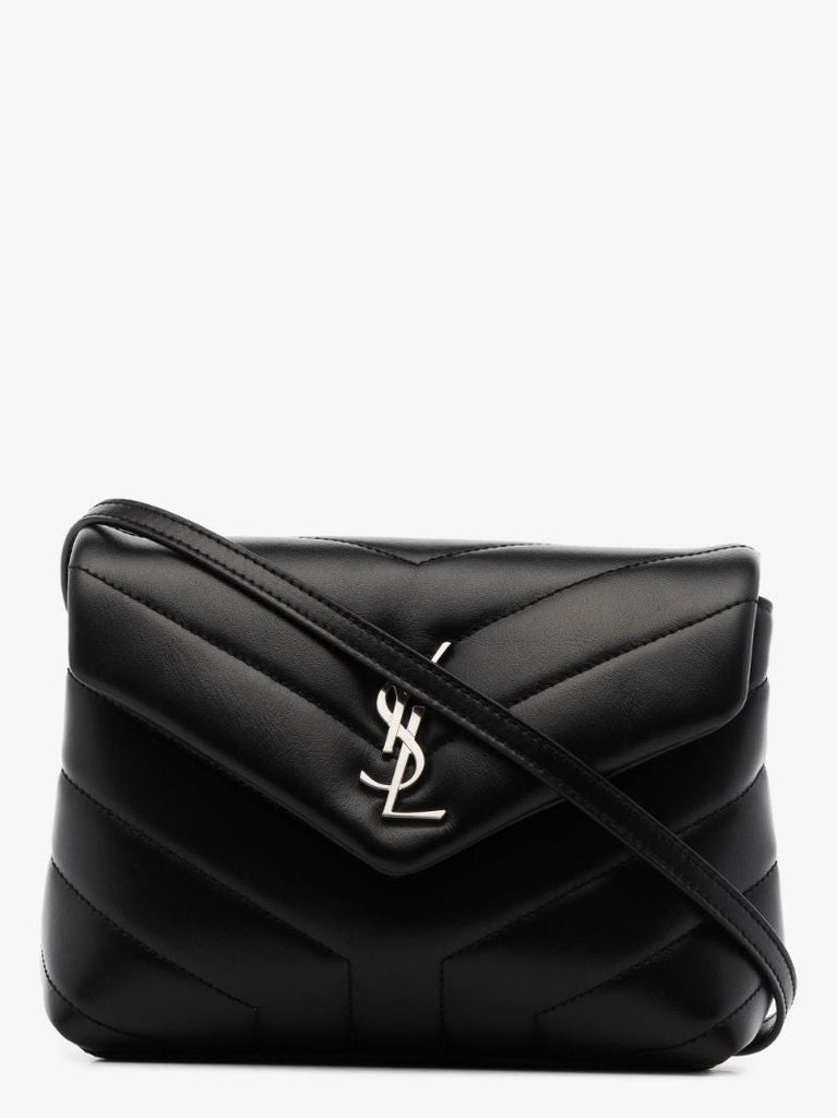 Black Loulou Toy Leather Shoulder Bag