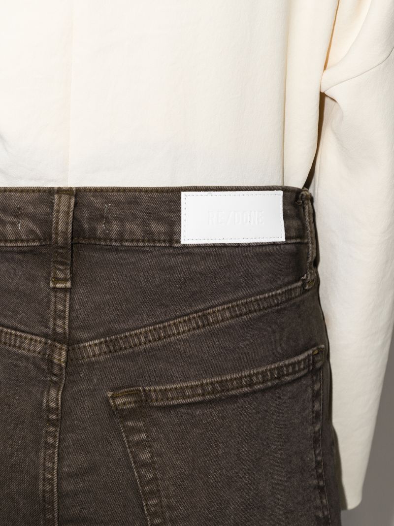 Ã¢â_x0082_¬Ë_x009c_70s Stove Pipe High Waist Cropped Jeans