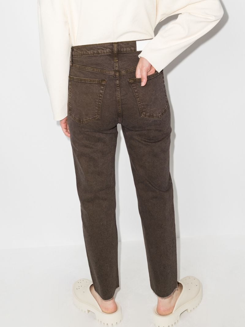 Ã¢â_x0082_¬Ë_x009c_70s Stove Pipe High Waist Cropped Jeans