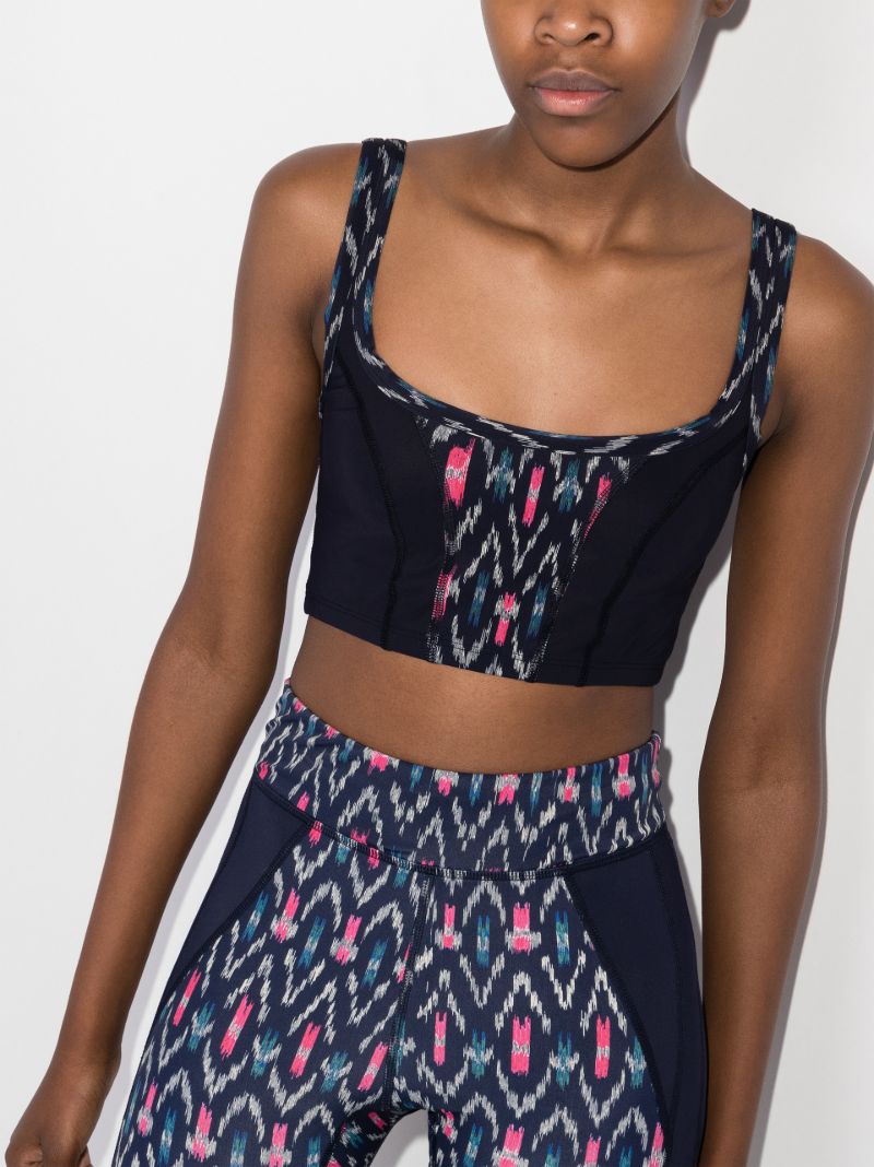 Taceya Printed Sports Bra