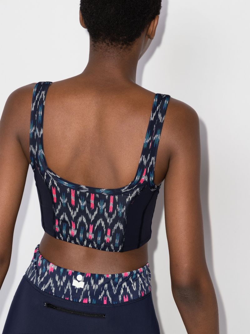 Taceya Printed Sports Bra