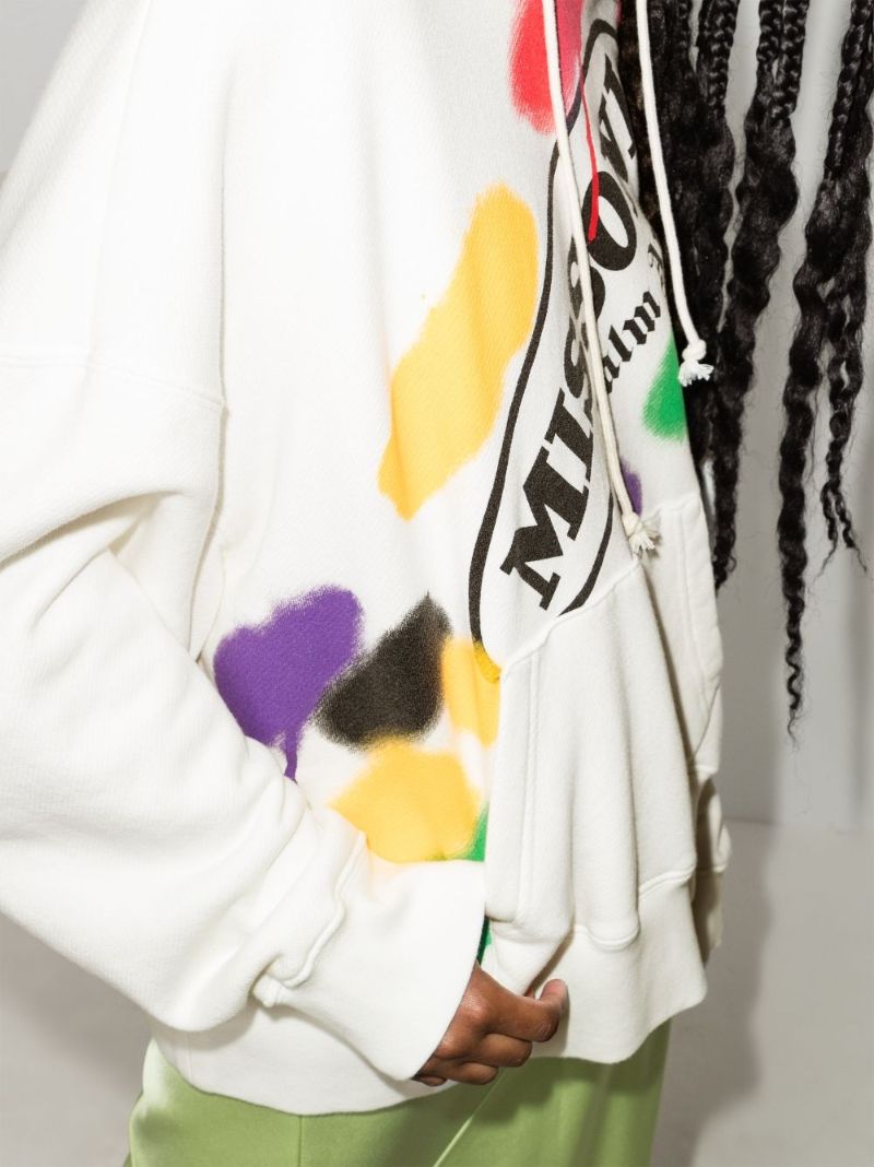 X Missoni Sport Logo Print Hoodie