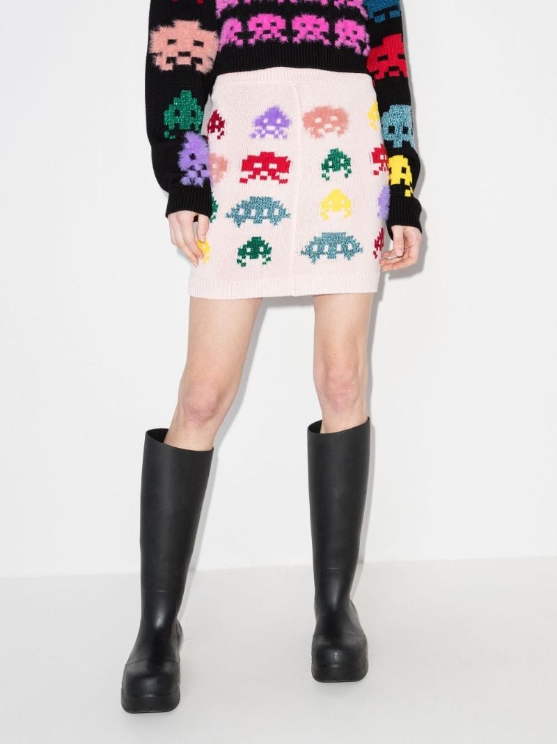 Game on High-waisted Mini Skirt