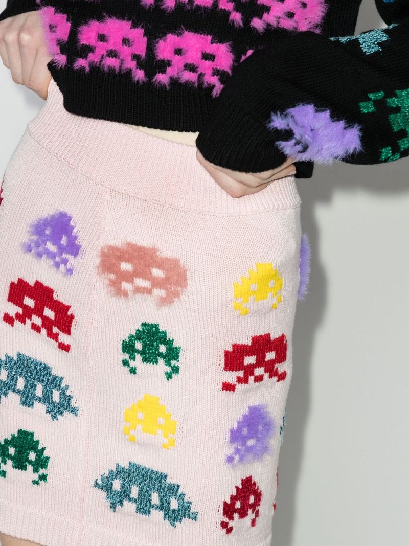 Game on High-waisted Mini Skirt