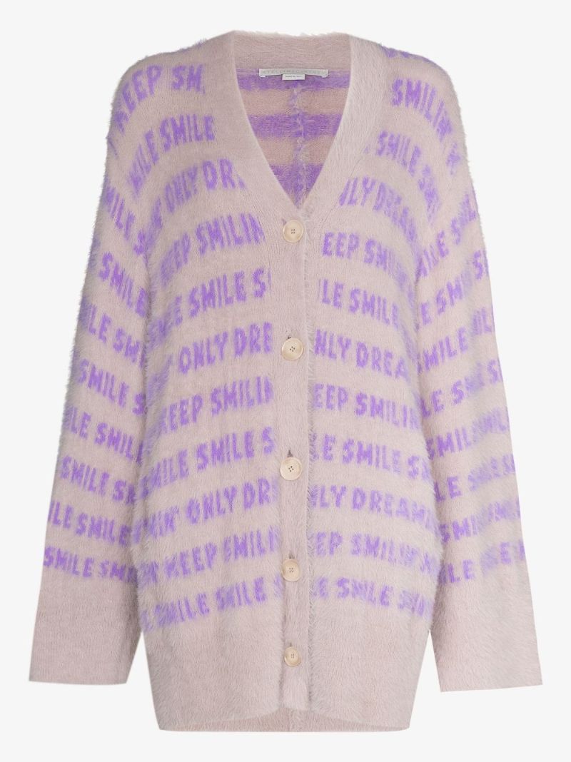 Jacquard Knit Cardigan
