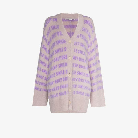 Jacquard Knit Cardigan