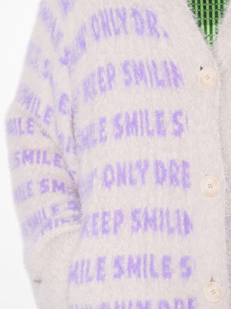 Jacquard Knit Cardigan