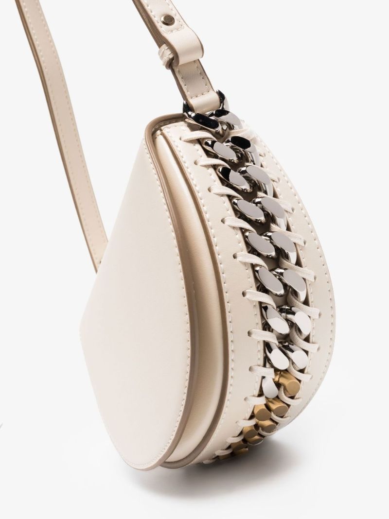 Neutral Frayme Mini Shoulder Bag