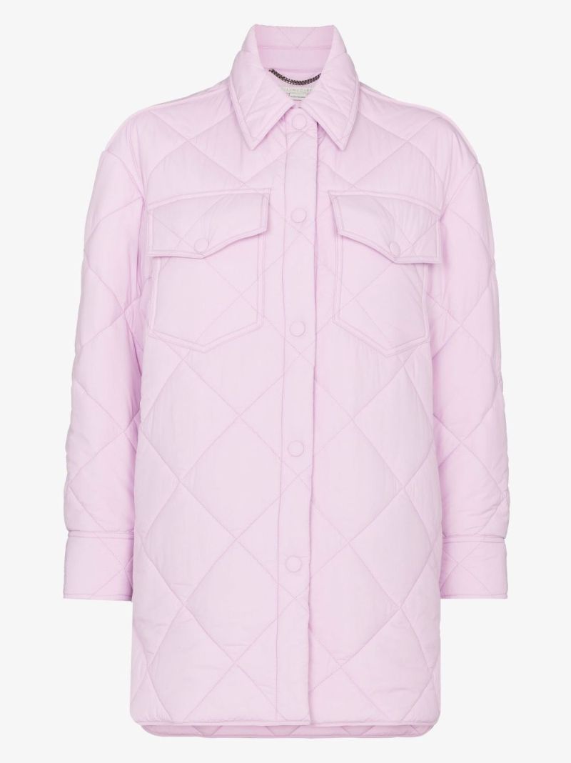 Quilted Logo Jacket