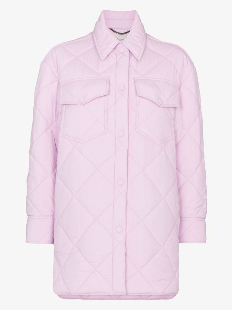 Quilted Logo Jacket