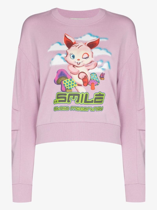 Bunny Print Sweatshirt