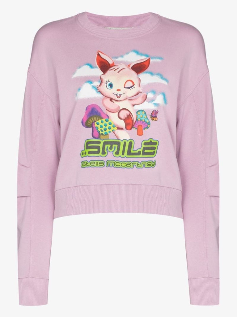 Bunny Print Sweatshirt