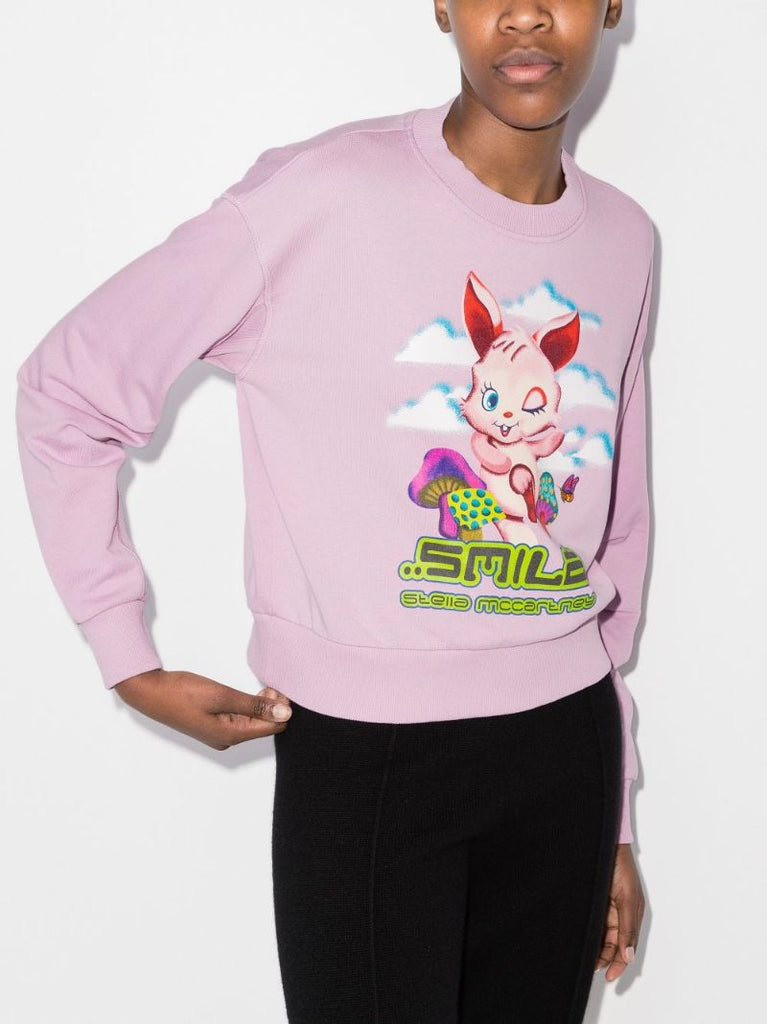 Bunny Print Sweatshirt