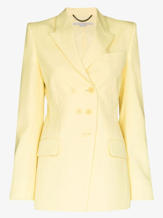 Double-breasted Wool Blazer