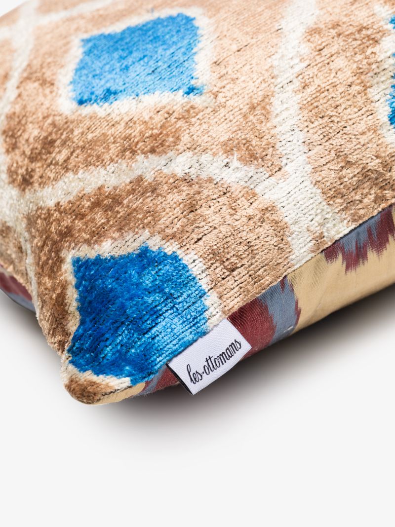 Neutral Double Sided Silk Cushion