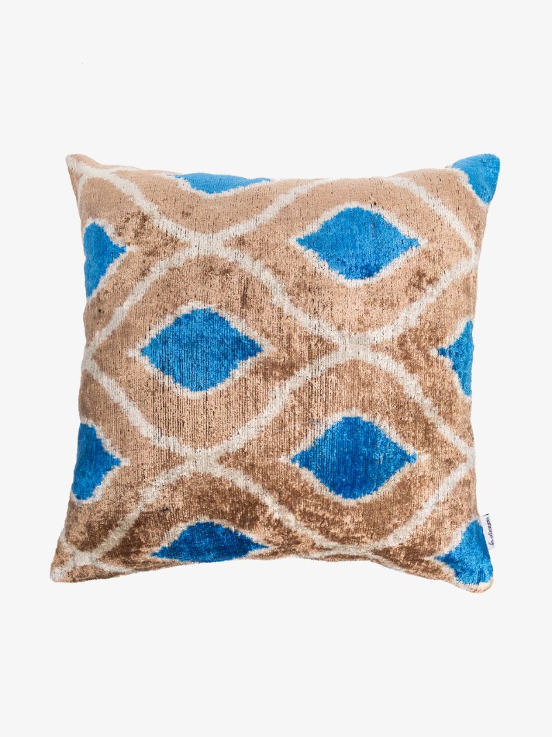 Neutral Double Sided Silk Cushion