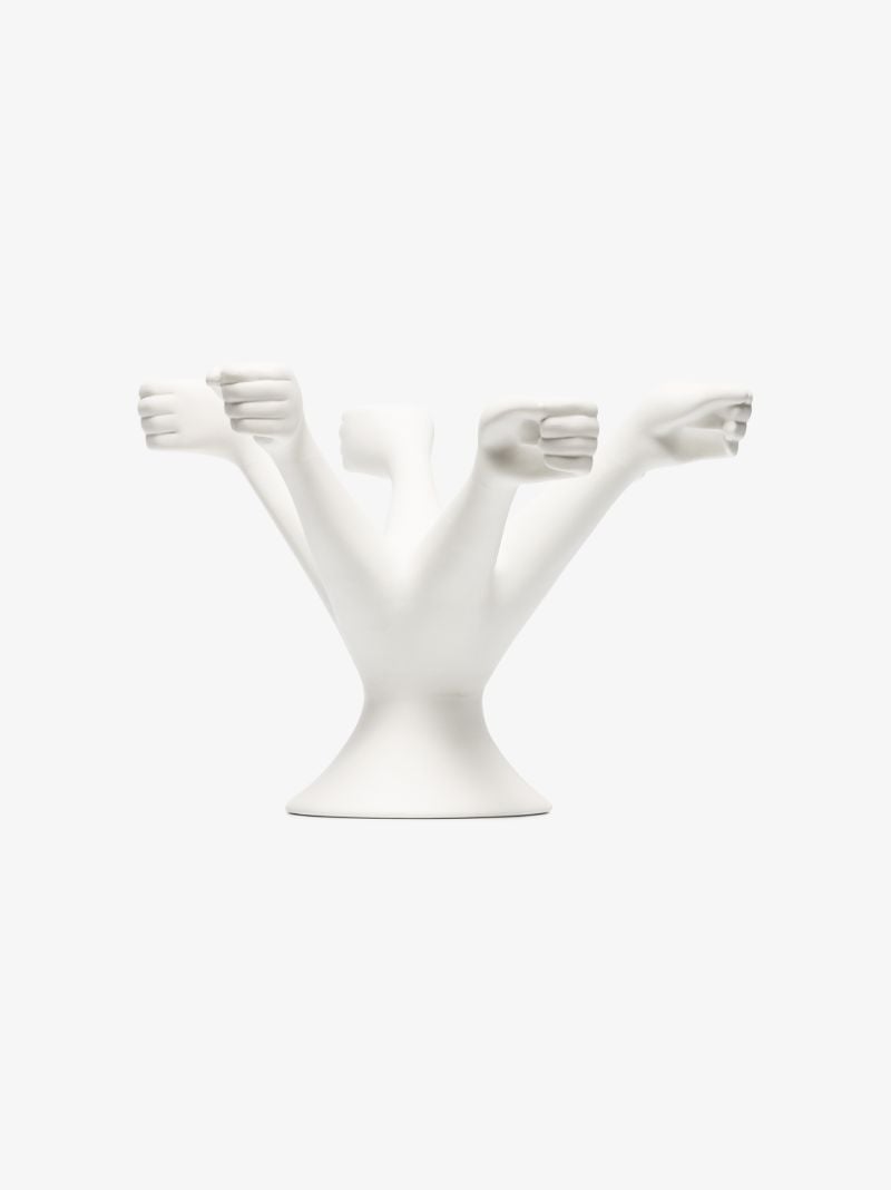 White Eve Candelabra