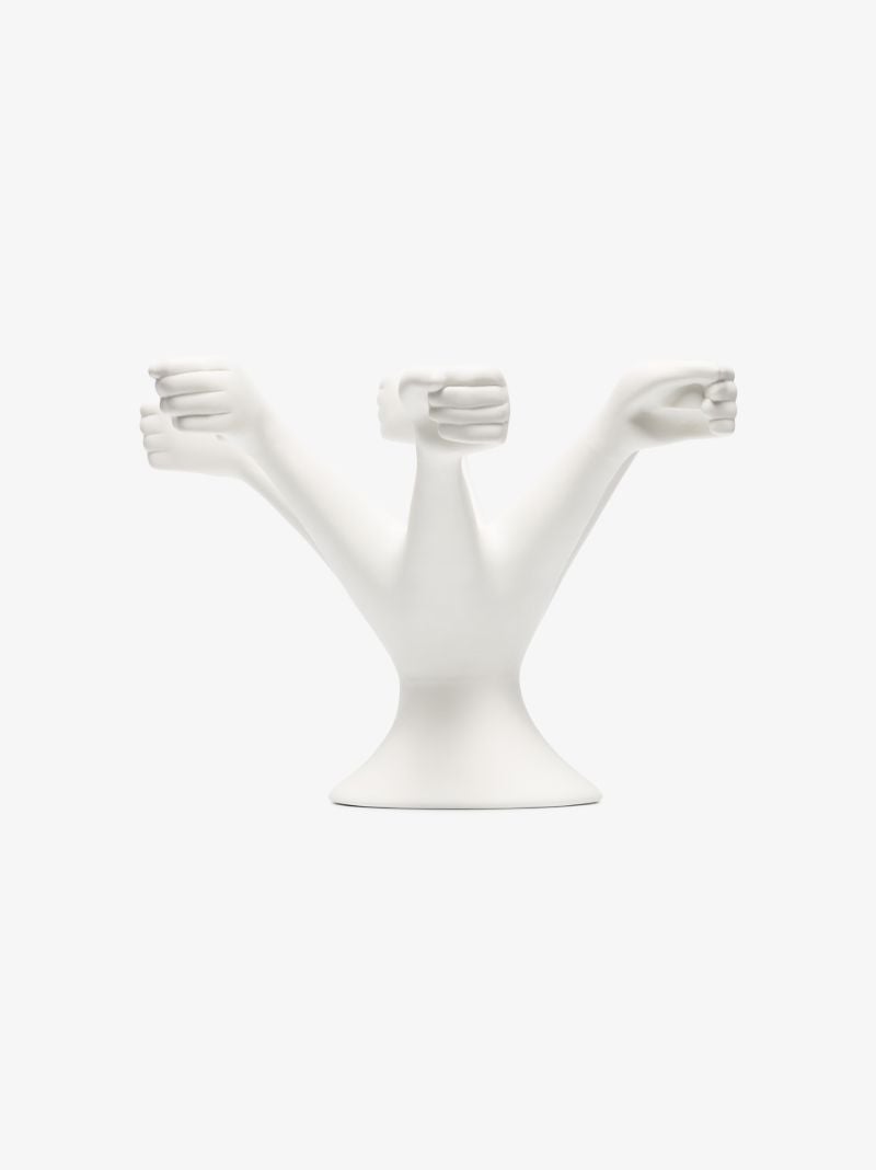 White Eve Candelabra