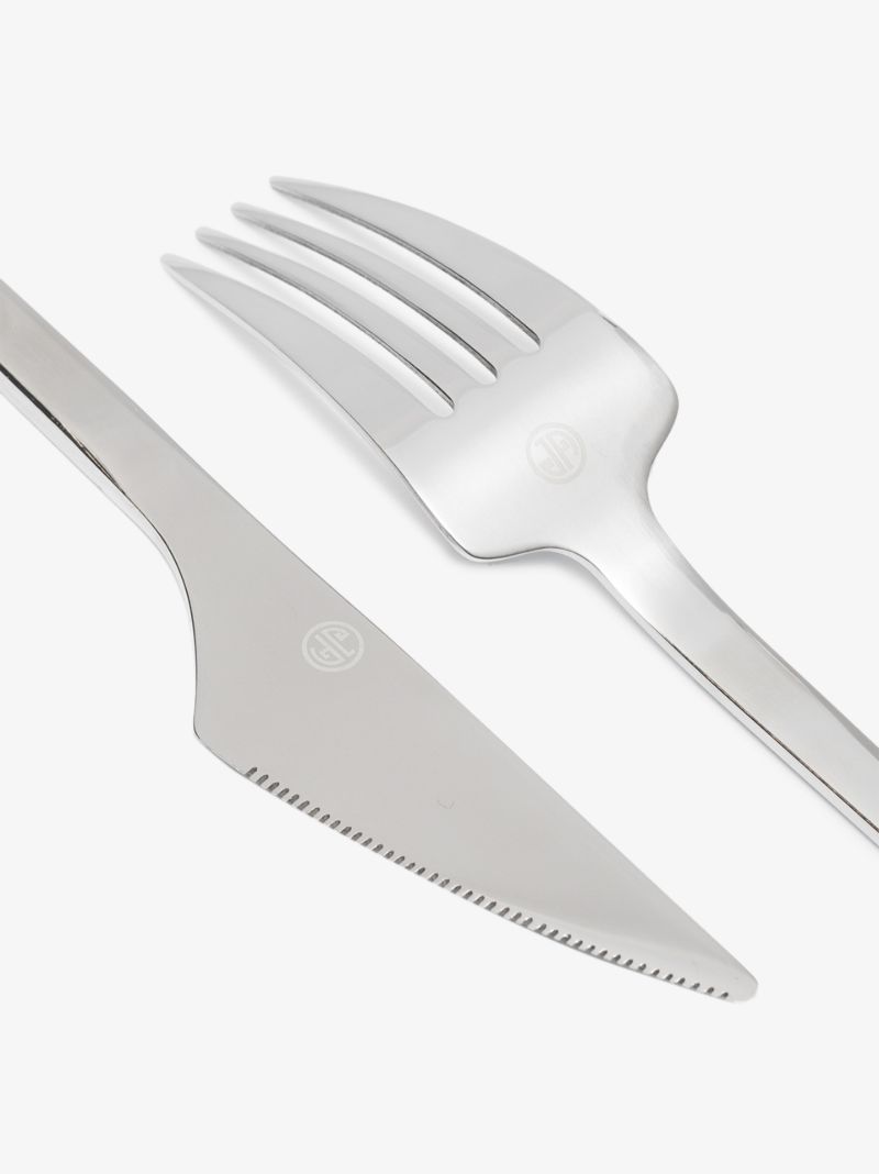 Silver Tone Vienna Cutlery Set