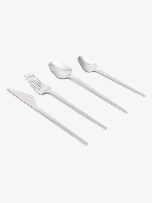 Silver Tone Vienna Cutlery Set