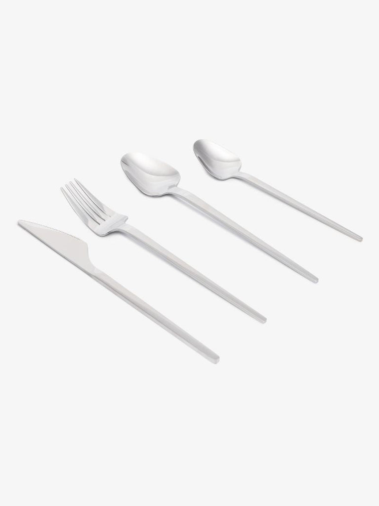 Silver Tone Vienna Cutlery Set