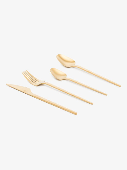 Gold Tone Vienna Cutlery Set
