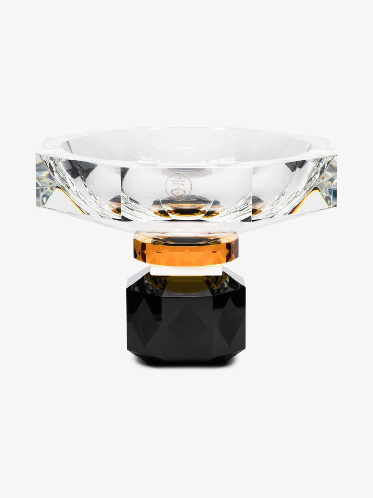 Black Arizona Crystal Bowl