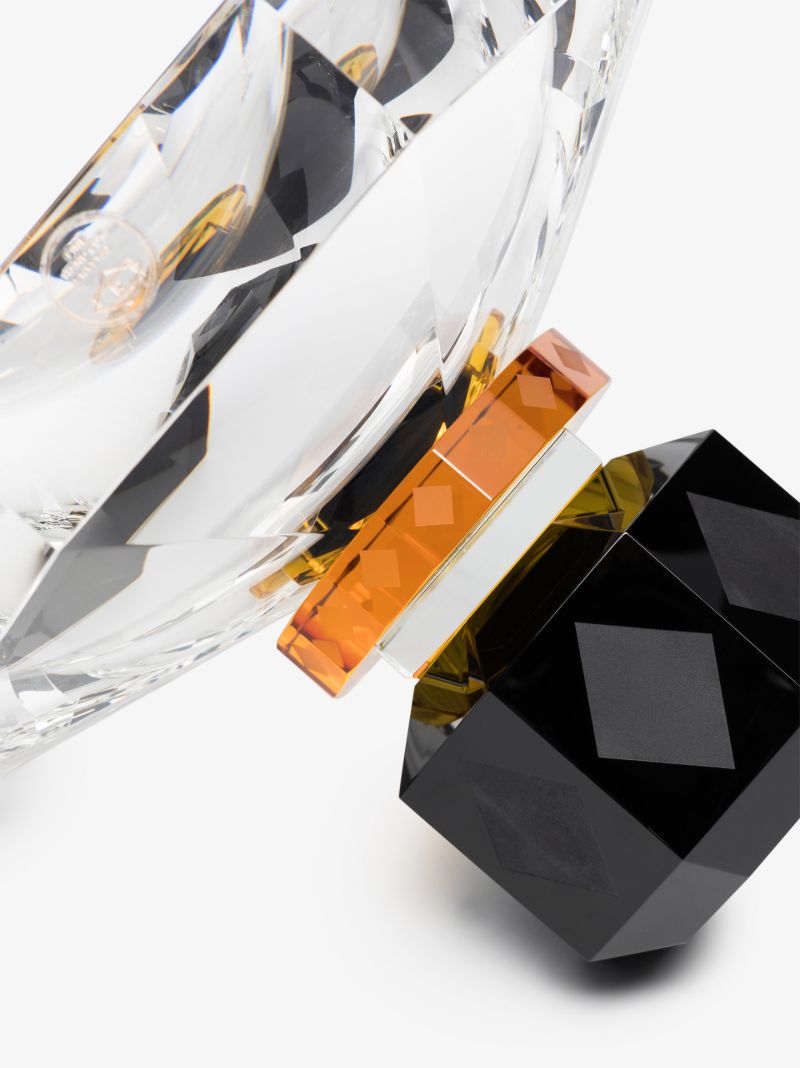 Black Arizona Crystal Bowl