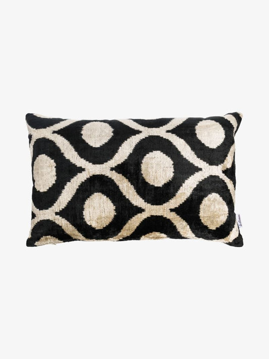 Neutral Reversible Silk Cushion