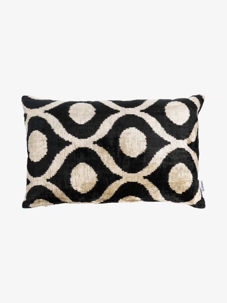 Neutral Reversible Silk Cushion
