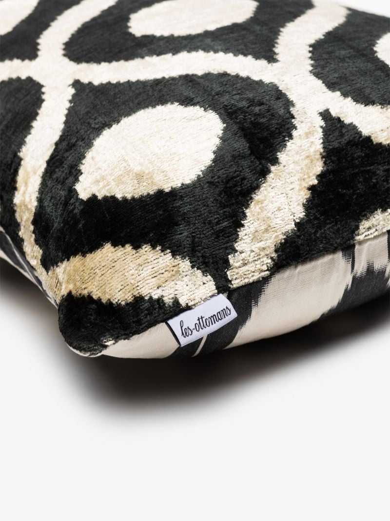 Neutral Reversible Silk Cushion