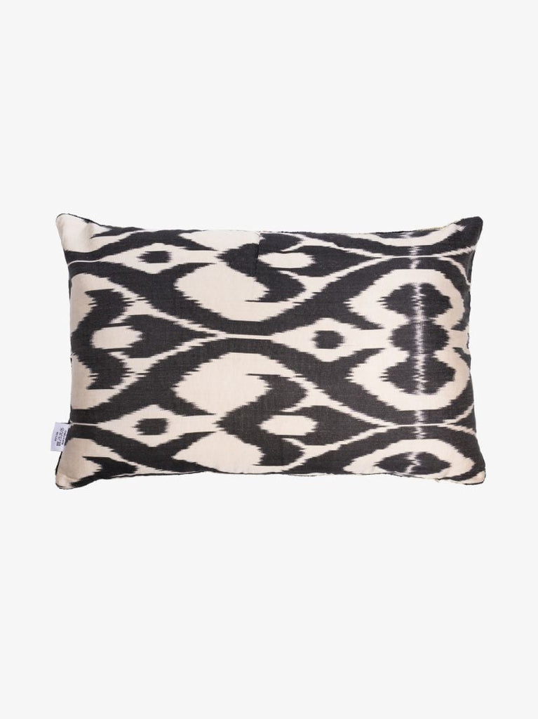 Neutral Reversible Silk Cushion