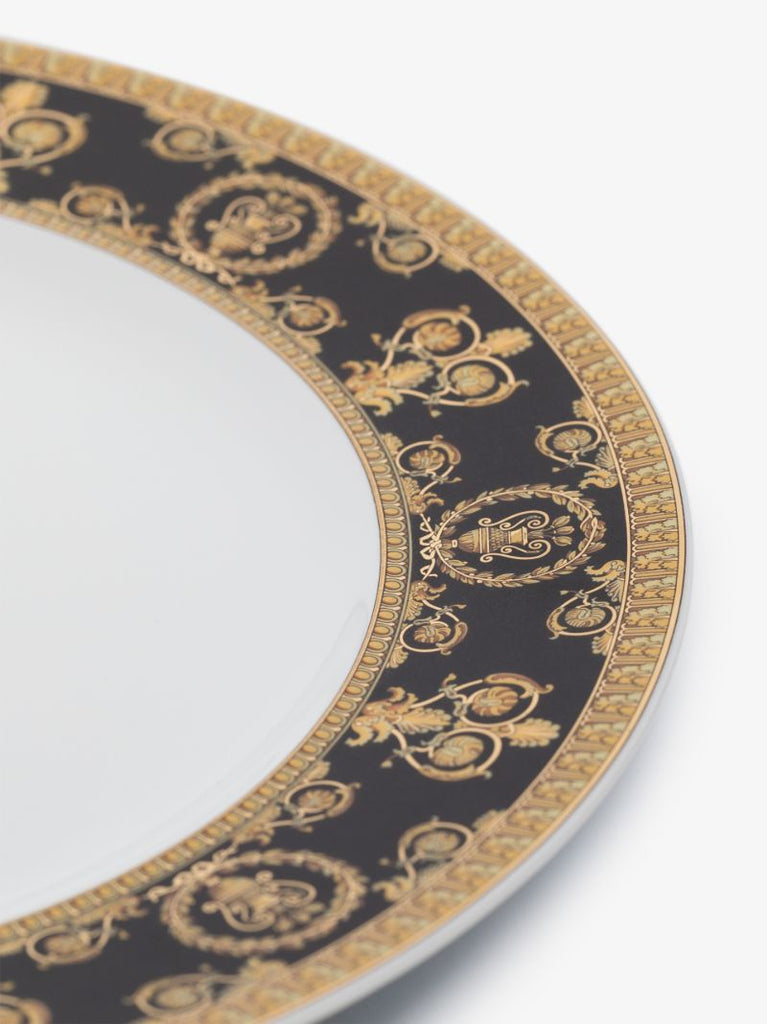 Black Baroque Plate