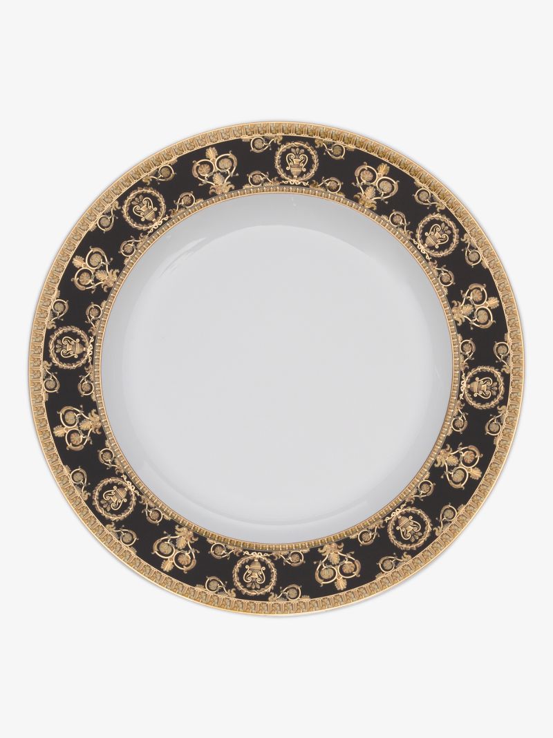 Black Baroque Plate