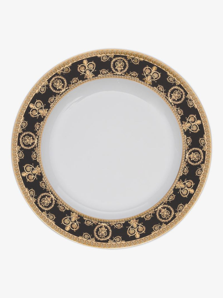 Black Baroque Plate