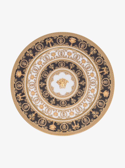 Gold I Love Baroque Charger Plate