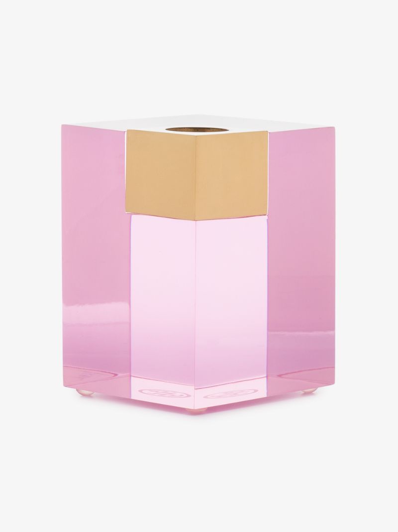 Pink Monte Carlo Candle Holder