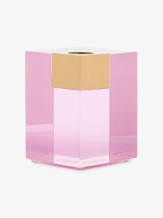 Pink Monte Carlo Candle Holder