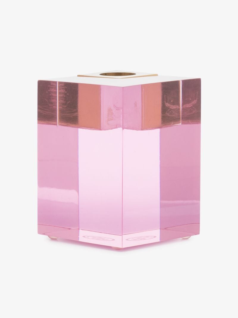 Pink Monte Carlo Candle Holder