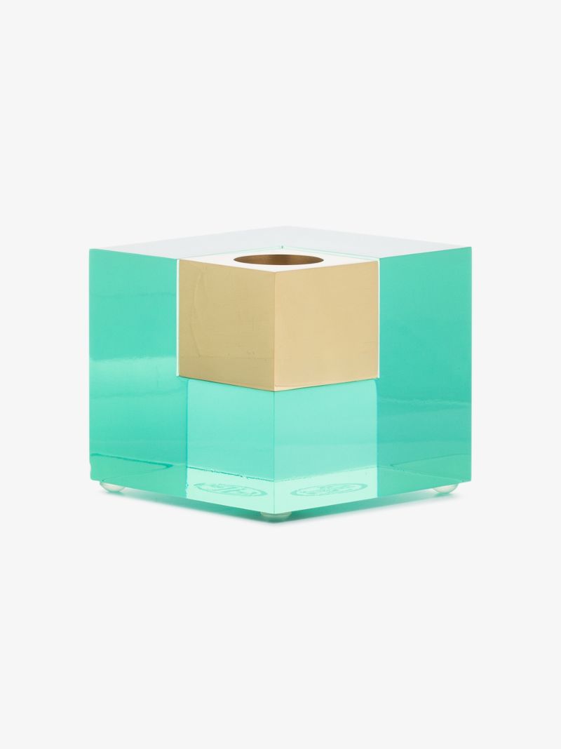 Green Monte Carlo Small Candle Holder