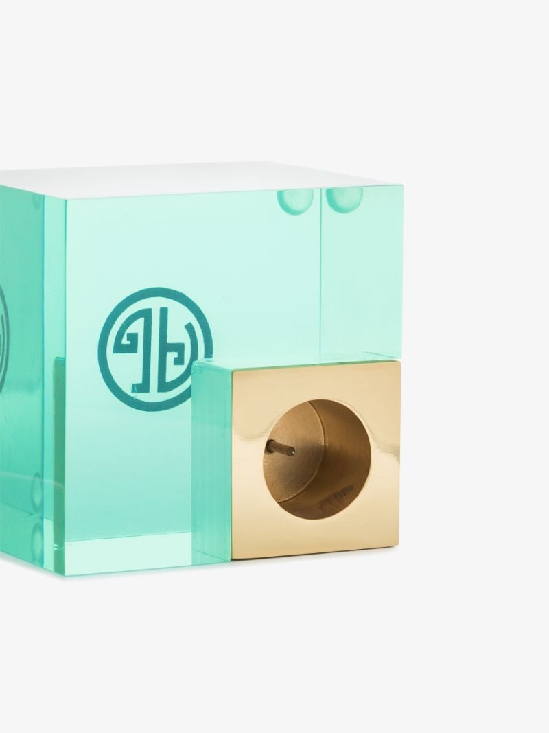 Green Monte Carlo Small Candle Holder