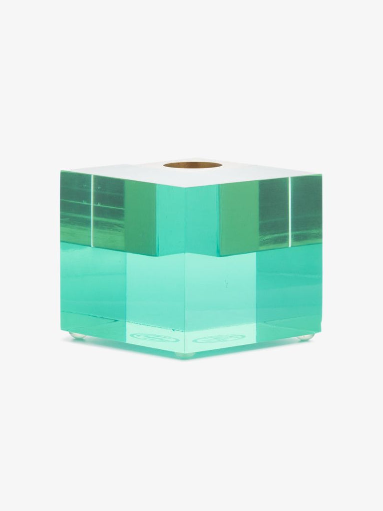 Green Monte Carlo Small Candle Holder