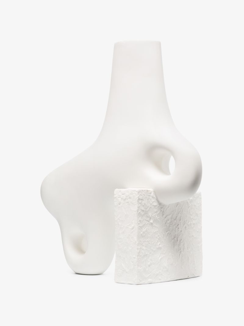White Paradox Large Ceramic Vase